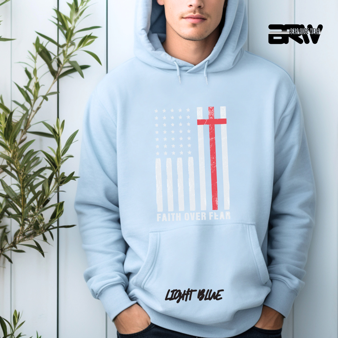 'Faith Over Fear' Faith Hoodie
