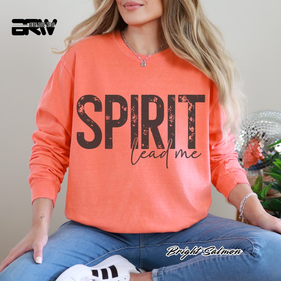 'Spirit Lead Me' Long-Sleeve Faith Tee