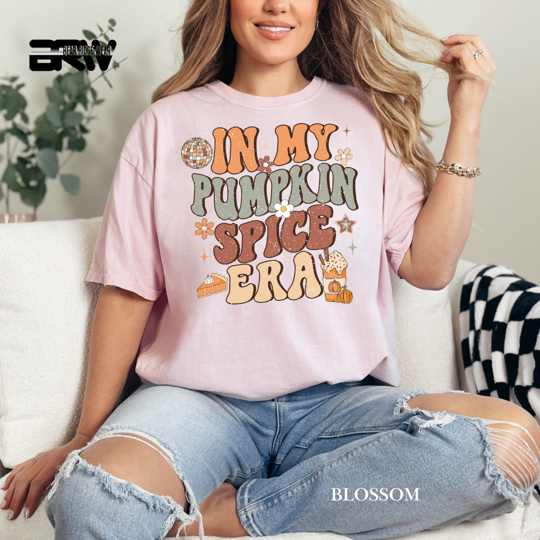 'In My Pumpkin Spice Era' Fall Tee