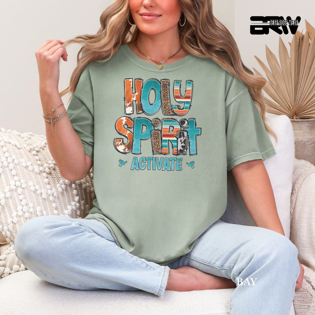 'Holy Spirit Activate' Faith Tee