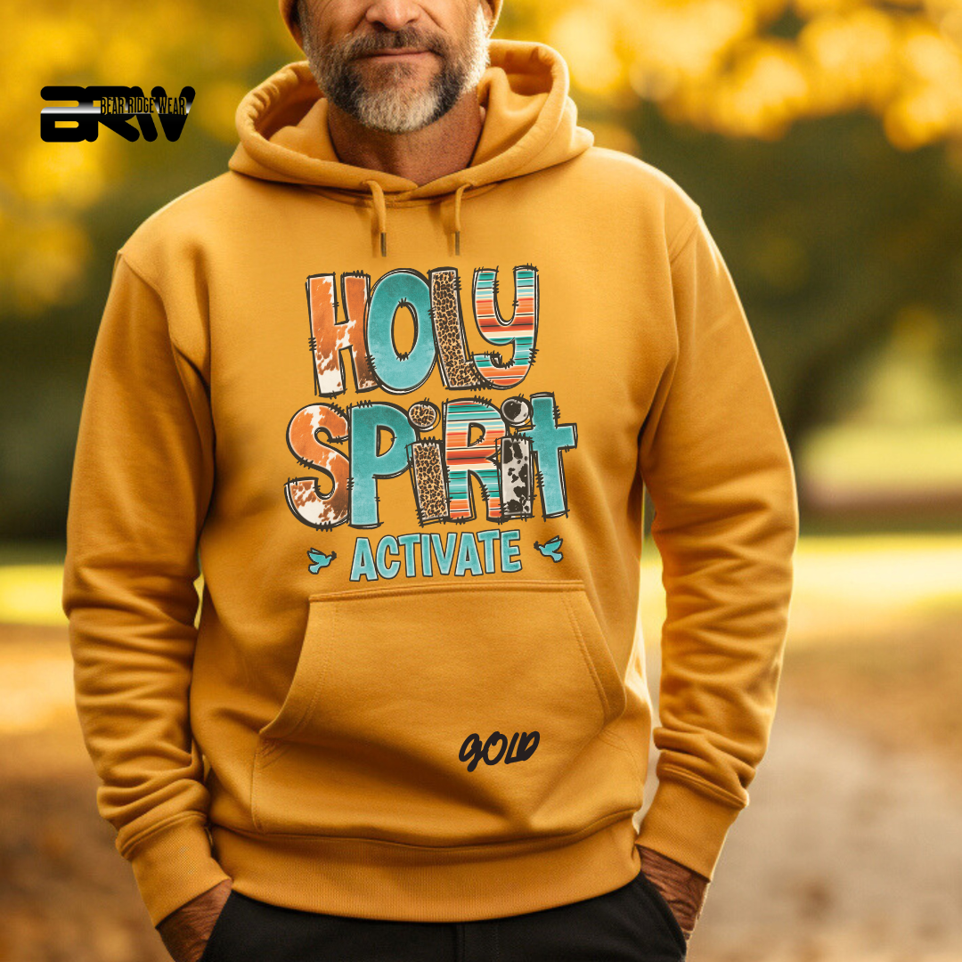'Holy Spirit Activate' Faith Hoodie