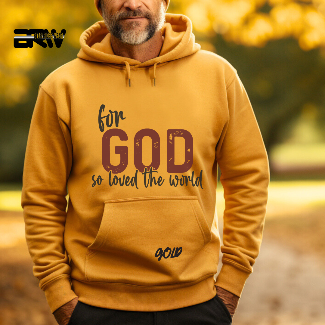 'For God So Love The World' Faith Hoodie