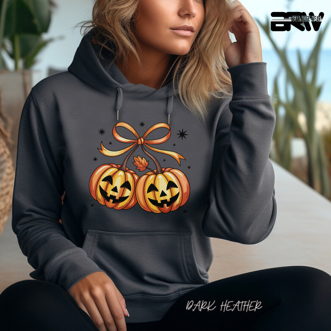 'Pumpkin Cherries' Fall Hoodie