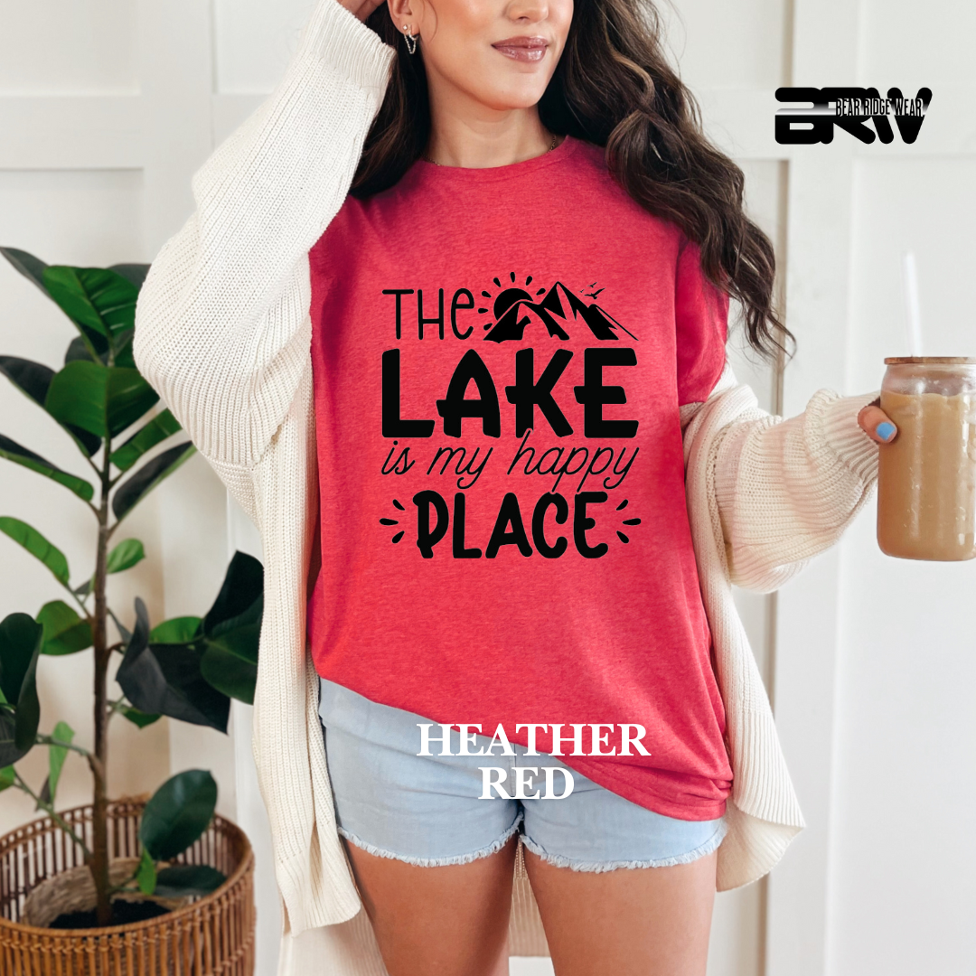 "The Lake is My Happy Place" Graphic Tee