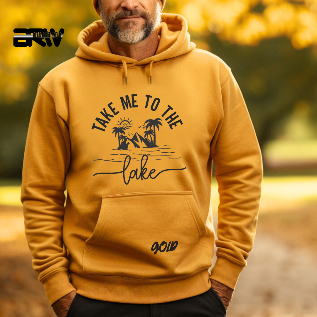 "Take me To the Lake" Men Hoodie