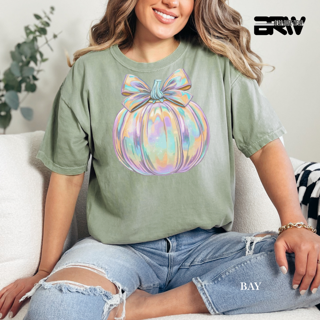 'Iridescent Pumpkin' Fall Tee
