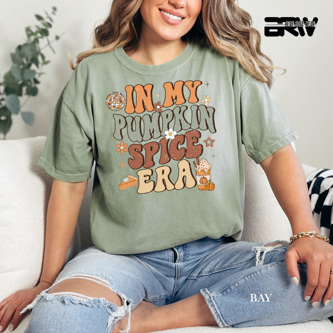 'In My Pumpkin Spice Era' Fall Tee