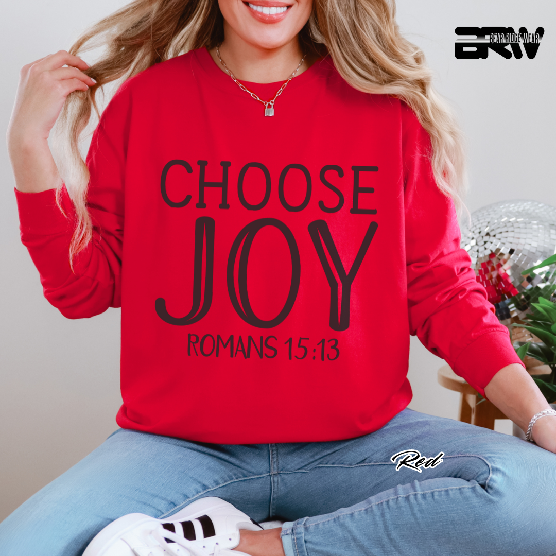 'Choose Joy' Long-Sleeve Tee