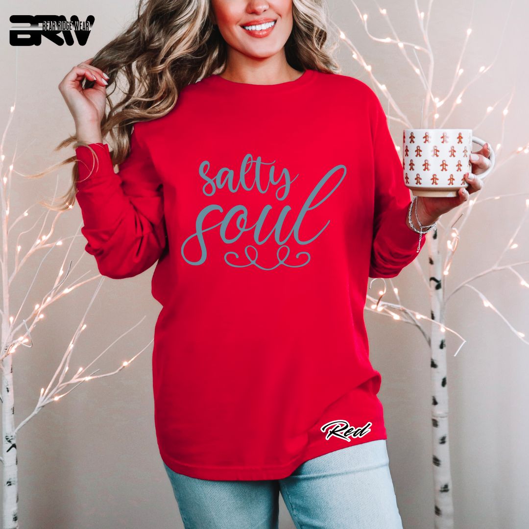 'Salty Soul' Summer Long Sleeve Tee