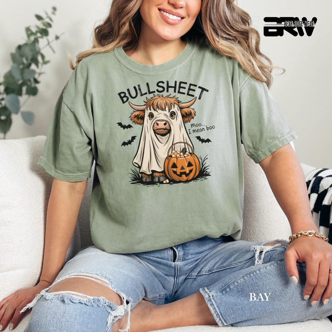 'Bull Sheet-Boo' Fall Tee