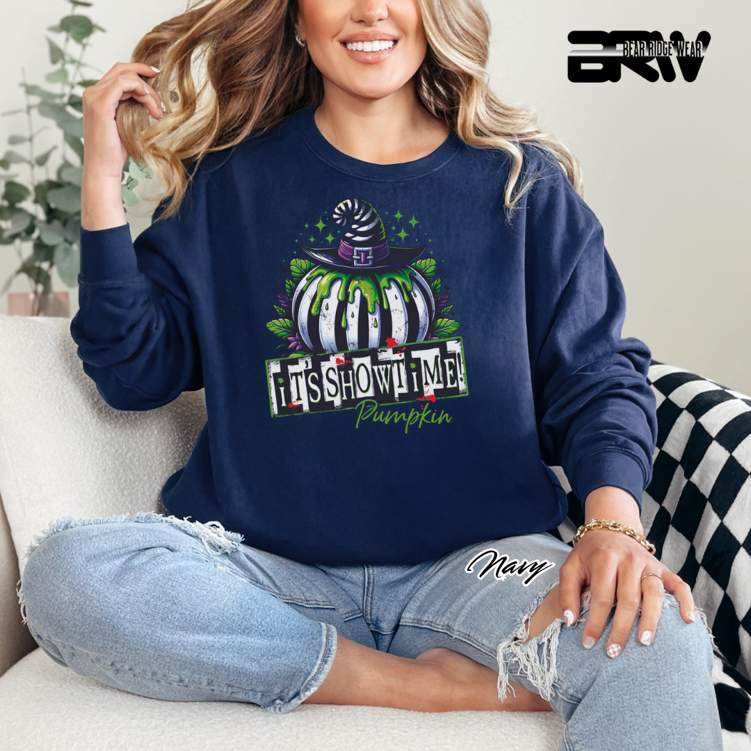 'Its Showtime' Fall Crewneck Sweatshirt