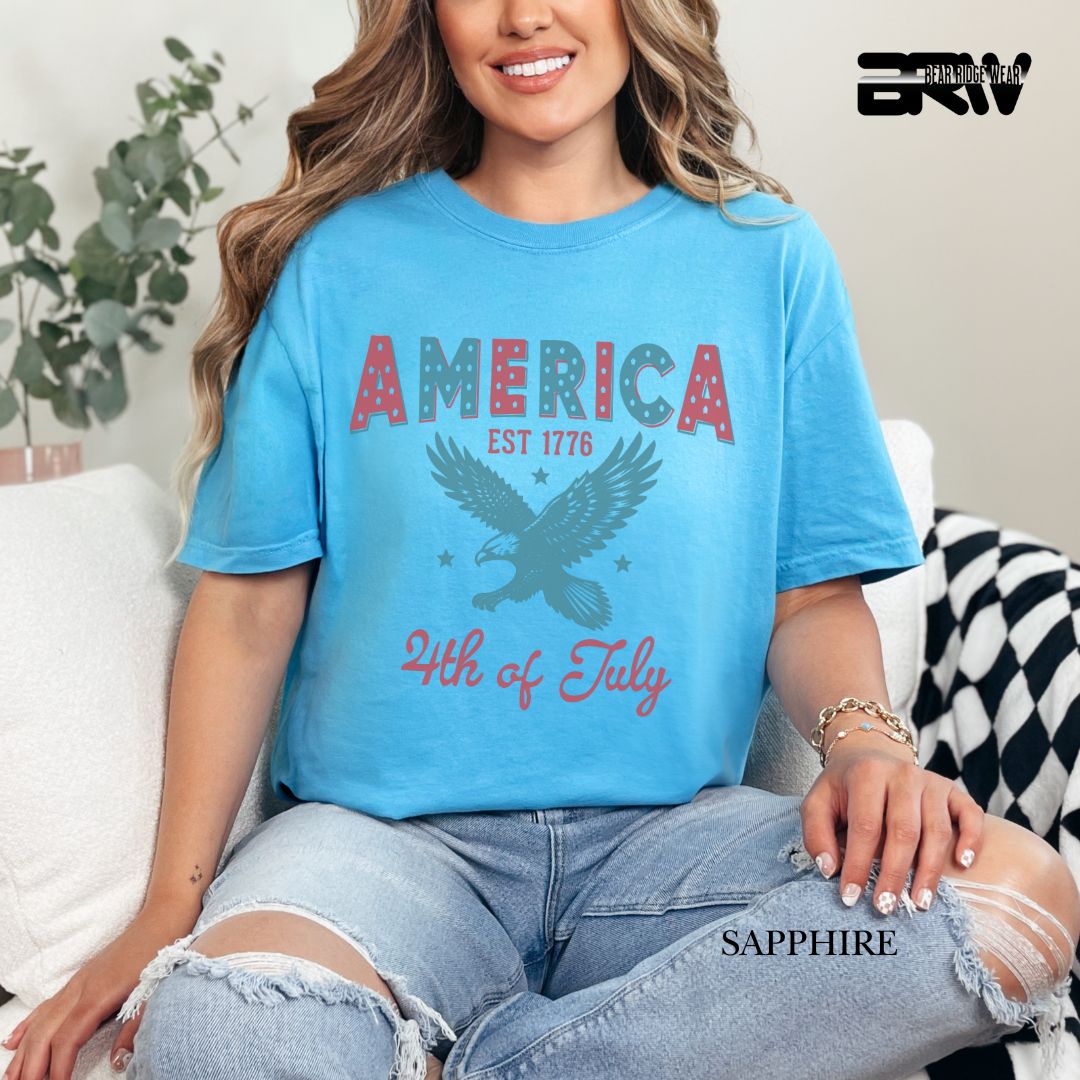 America 1776- Patriotic Tee