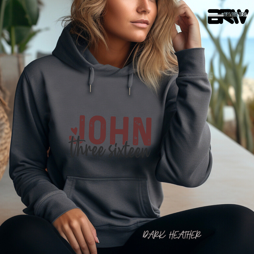 'John Three Sixteen' Faith Hoodie