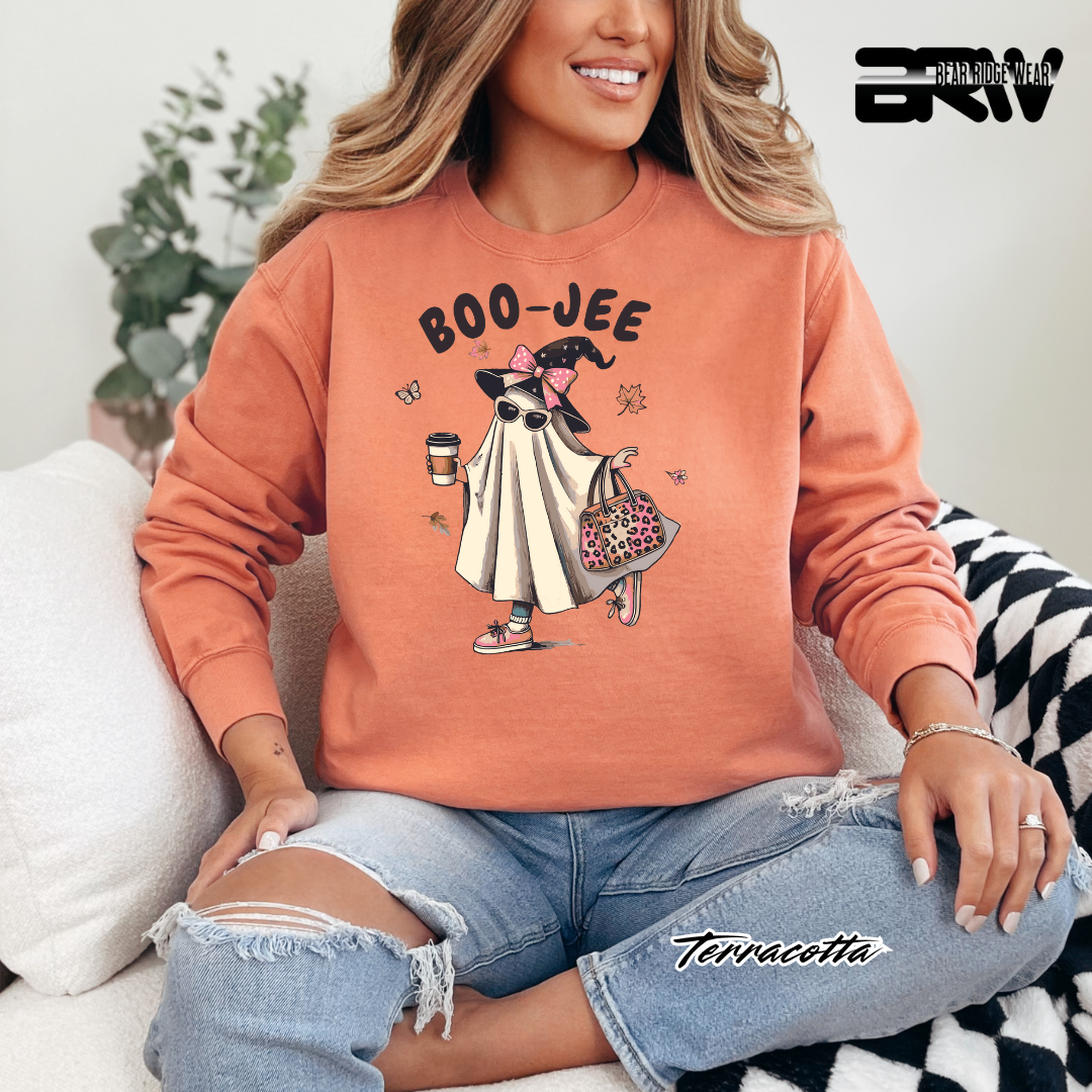 'Boujee With Purse' Fall Crewneck Sweatshirt