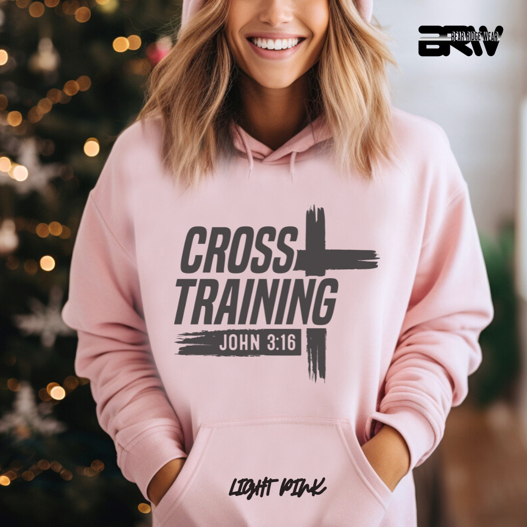 'Cross Training John 3:16' Faith Hoodie