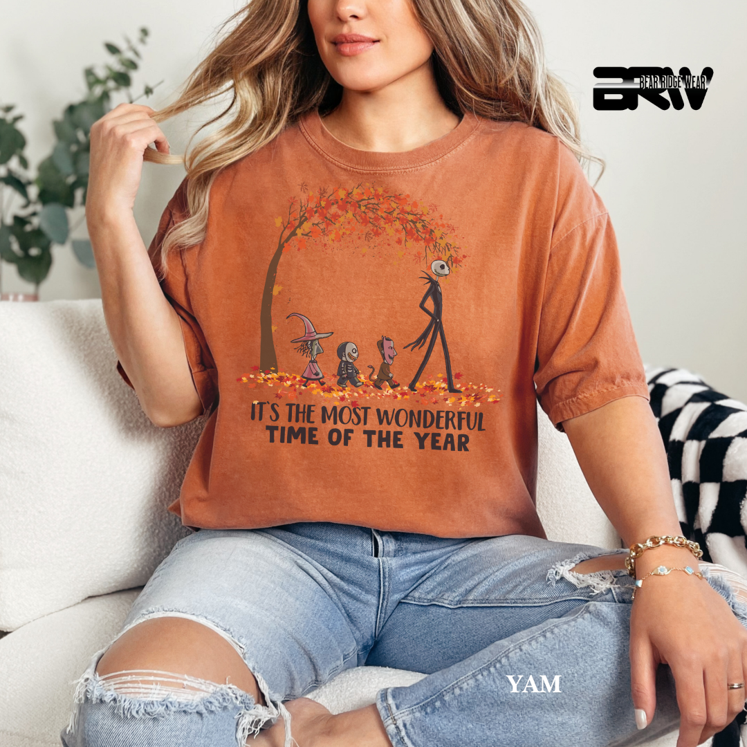 'Its The Most Wonderful Time' Fall Tee