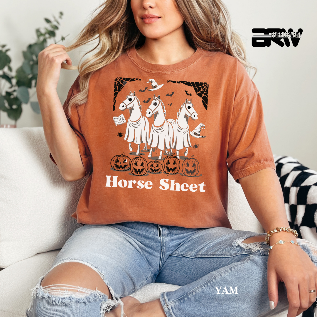 'Horse Sheet' Fall Tee