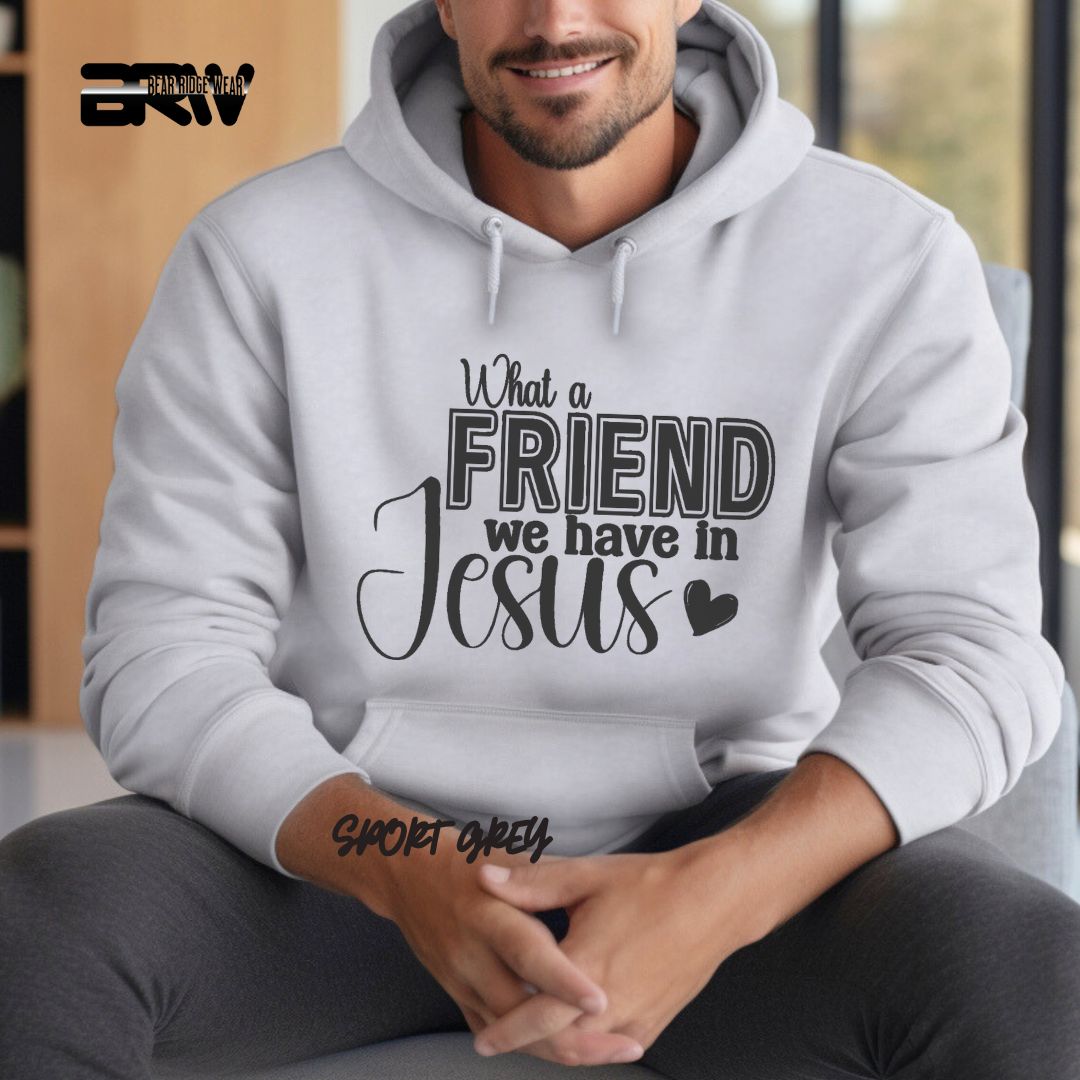 'What A Friend We Have In Jesus' Faith Hoodie