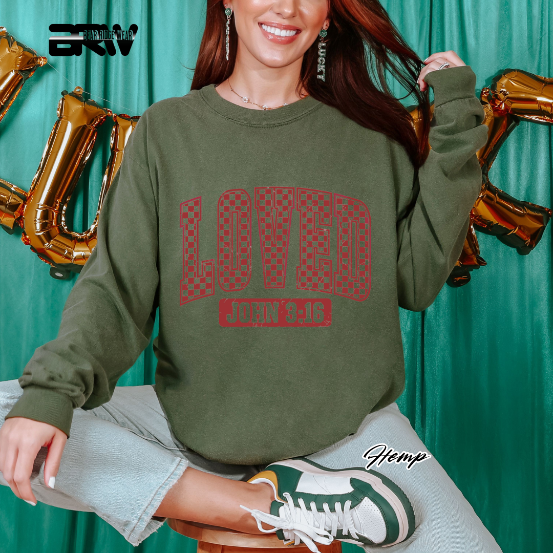 'Loved' Faith Long-Sleeve Tee