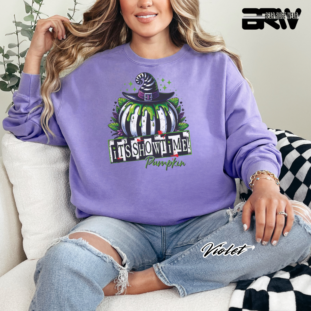 'Its Showtime' Fall Crewneck Sweatshirt