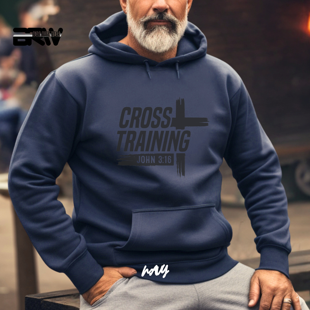 'Cross Training John 3:16' Faith Hoodie