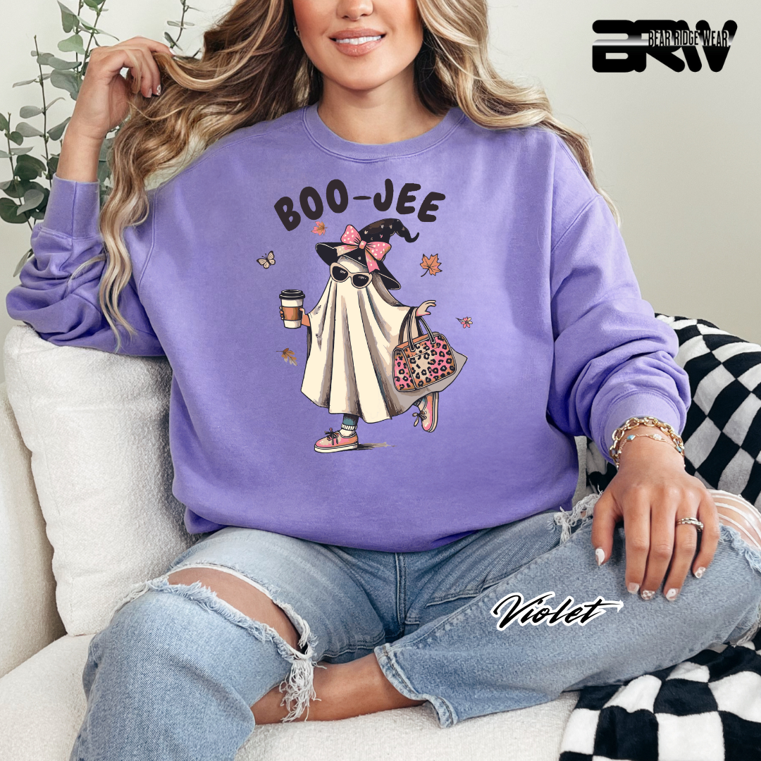 'Boujee With Purse' Fall Crewneck Sweatshirt