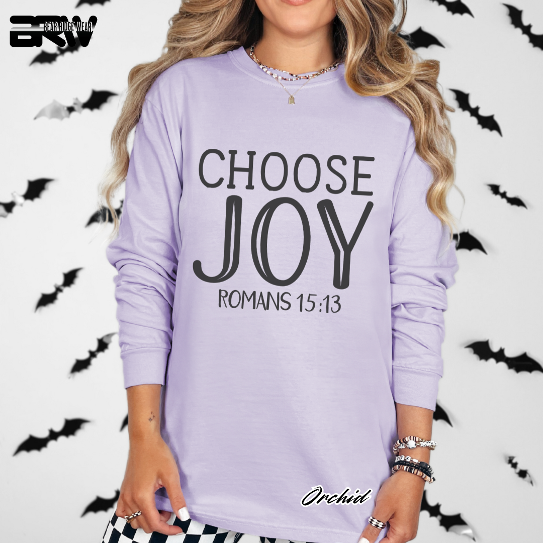 'Choose Joy' Long-Sleeve Tee