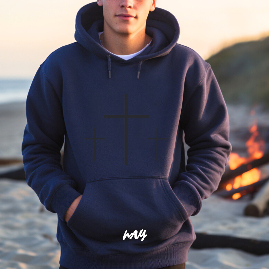 'Three Cross' Faith Hoodie