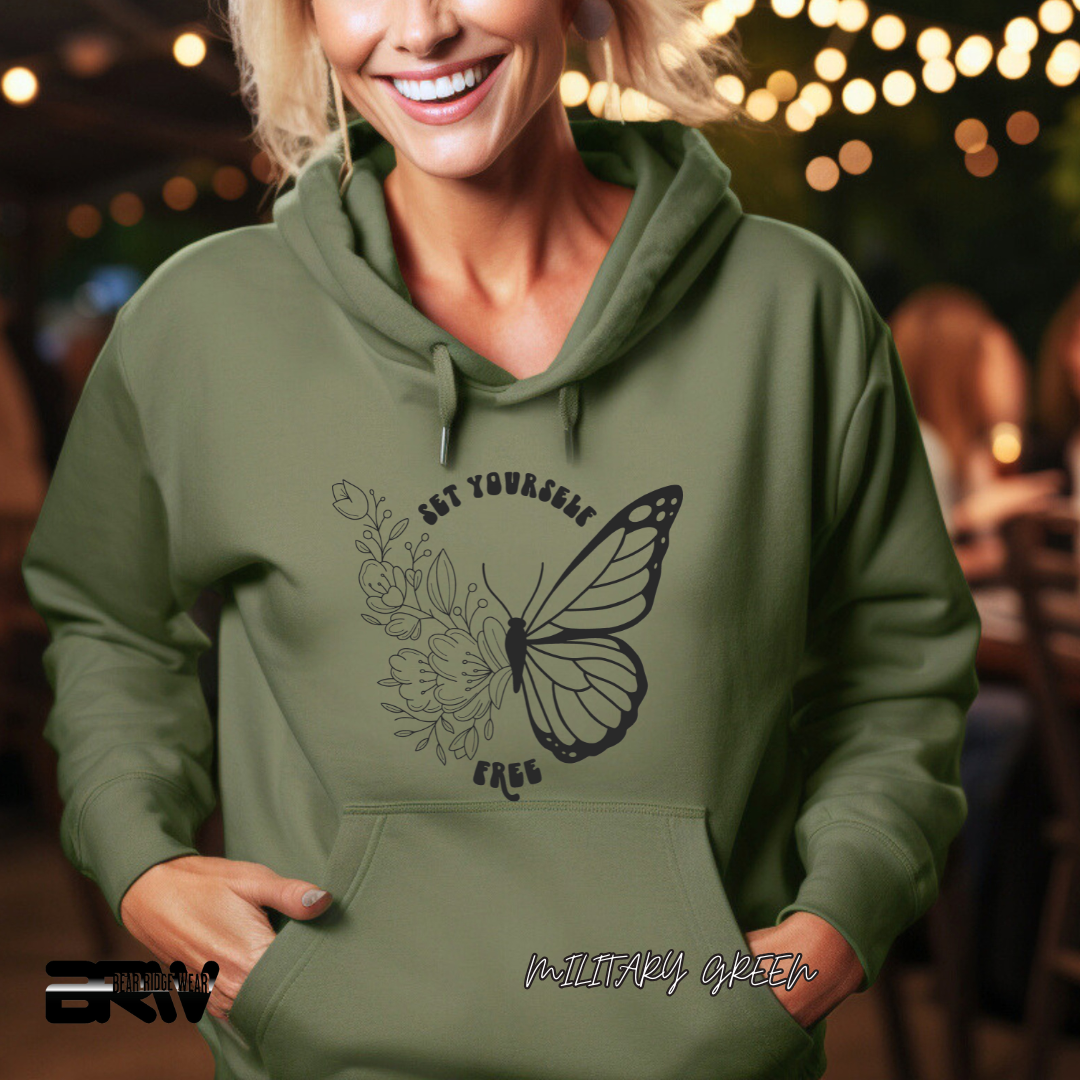 'Set yourself free' Hoodie