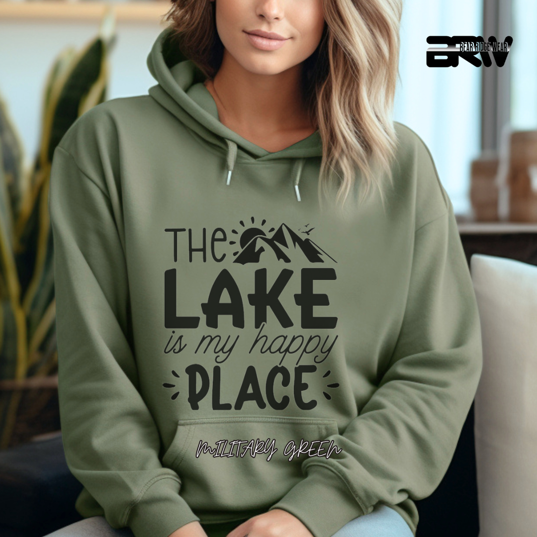 'The Lake is my happy place' Hoodie