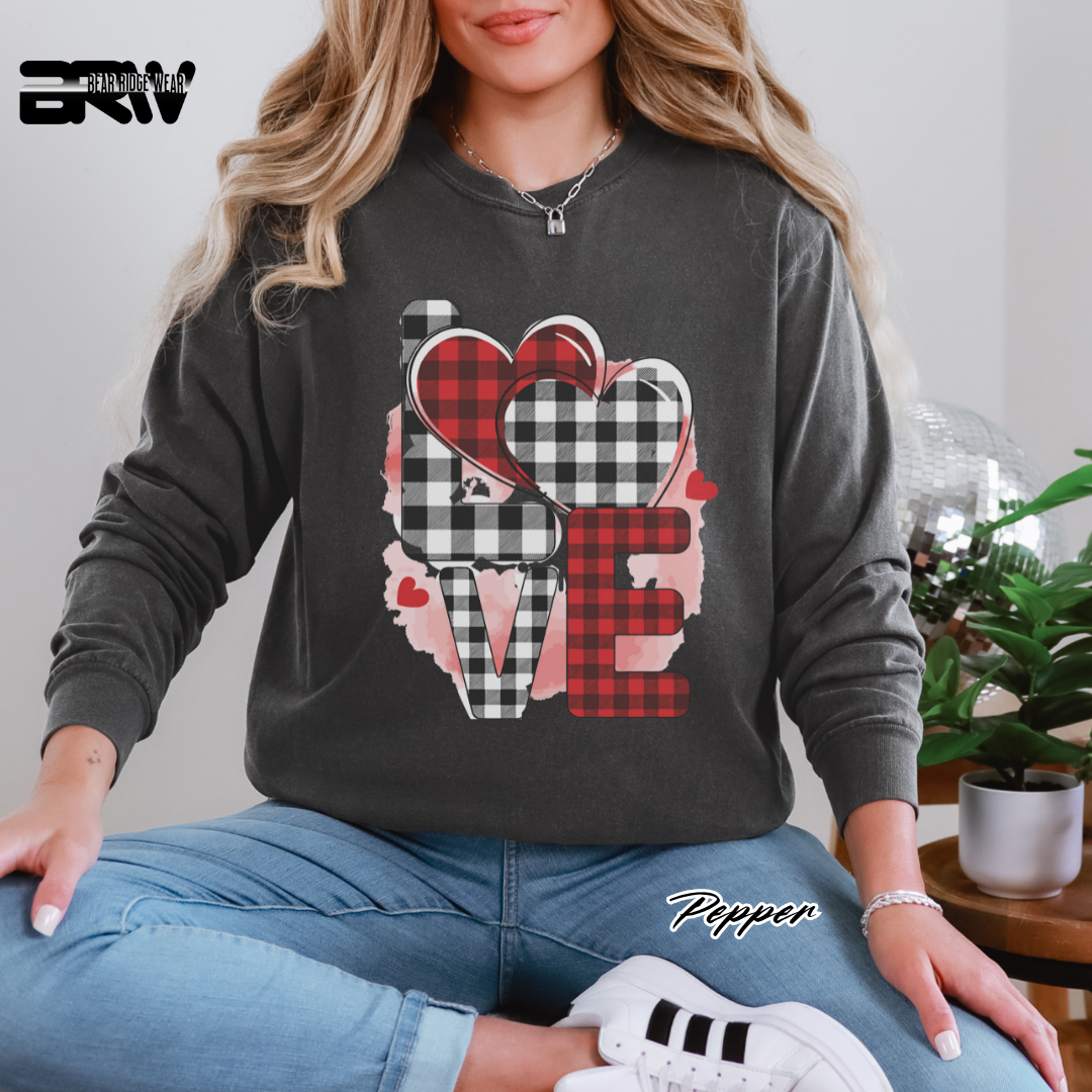 'Love' Long Sleeve Tee