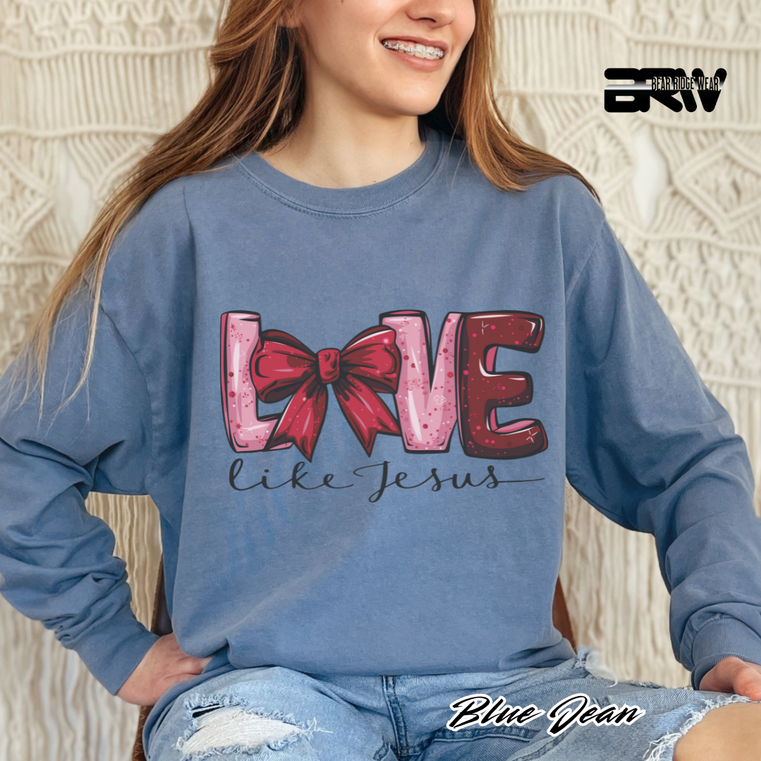 'Love Like Jesus' Long Sleeve Tee