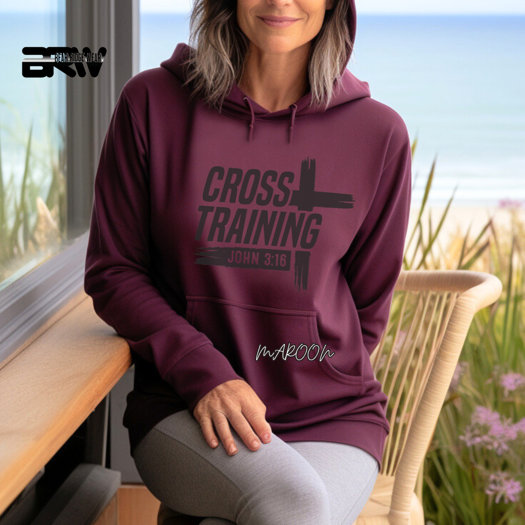 'Cross Training John 3:16' Faith Hoodie