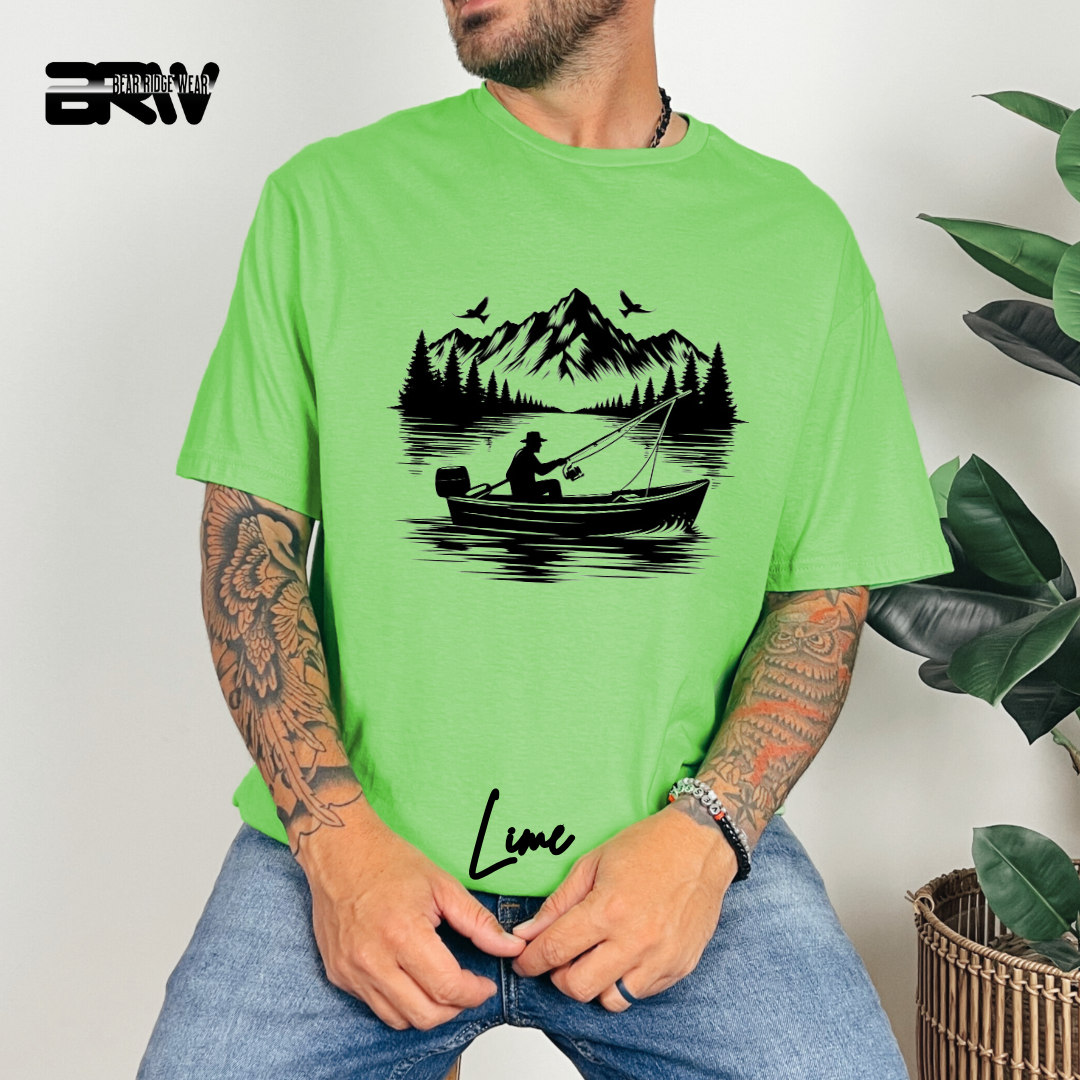 "Boat in the Lake" T-Shirt