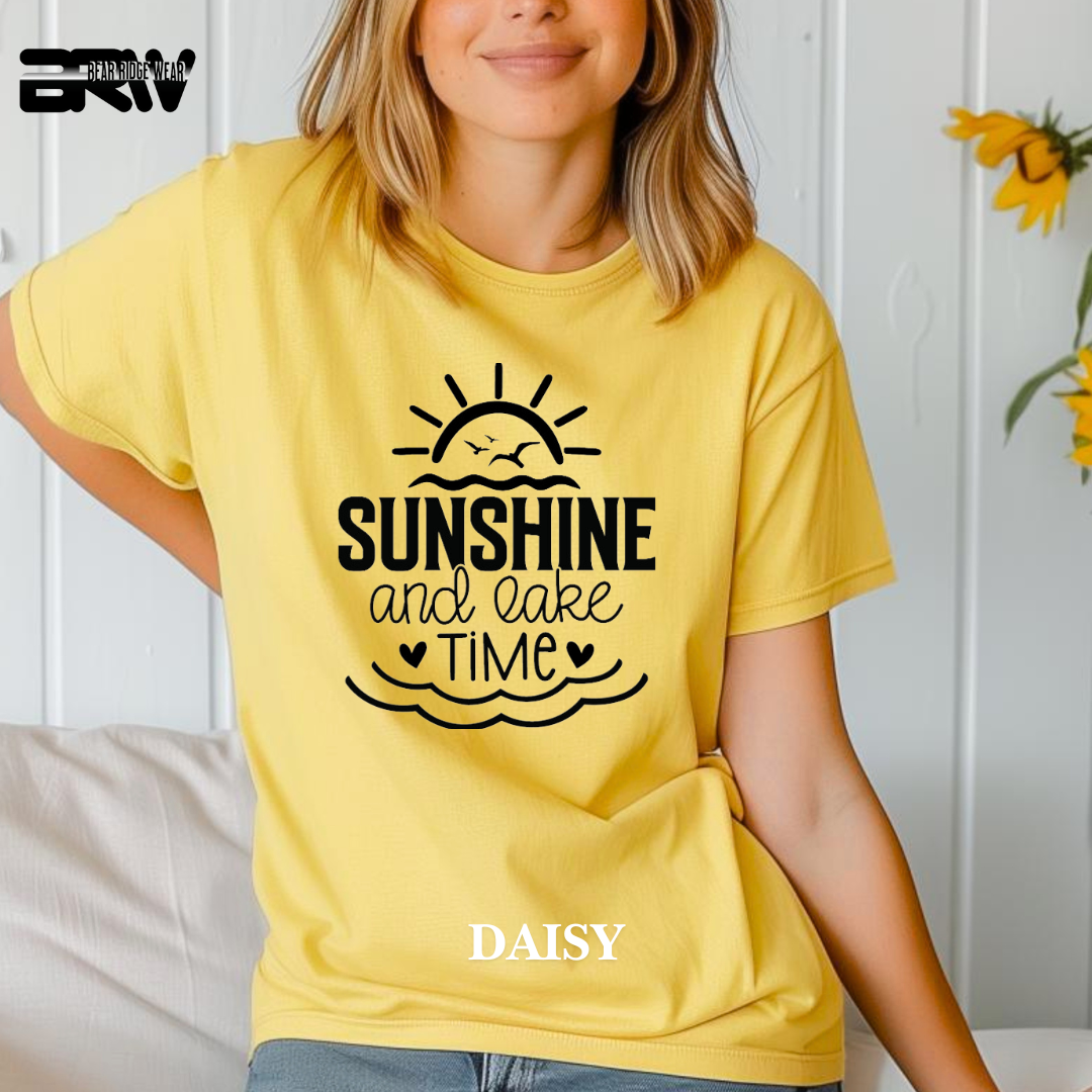"Sunshine and lake Time" Tee