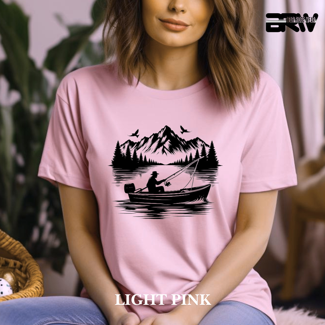 "Boat in the Lake" Tee