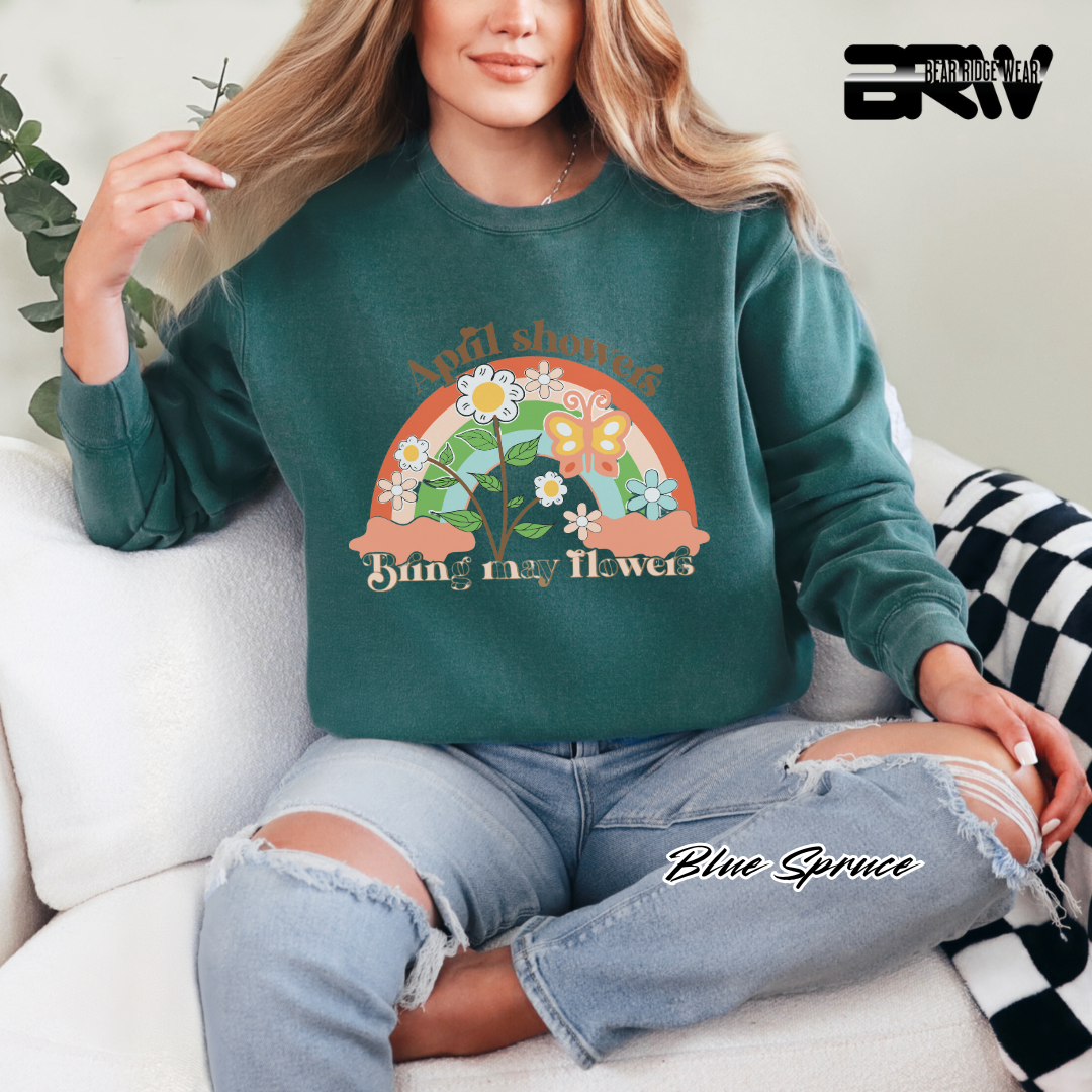 'April Shower' Crewneck Sweatshirt