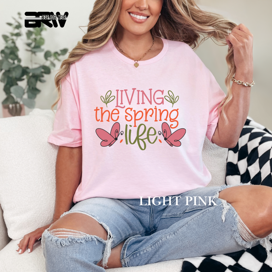 'Living the Spring Life' Tees