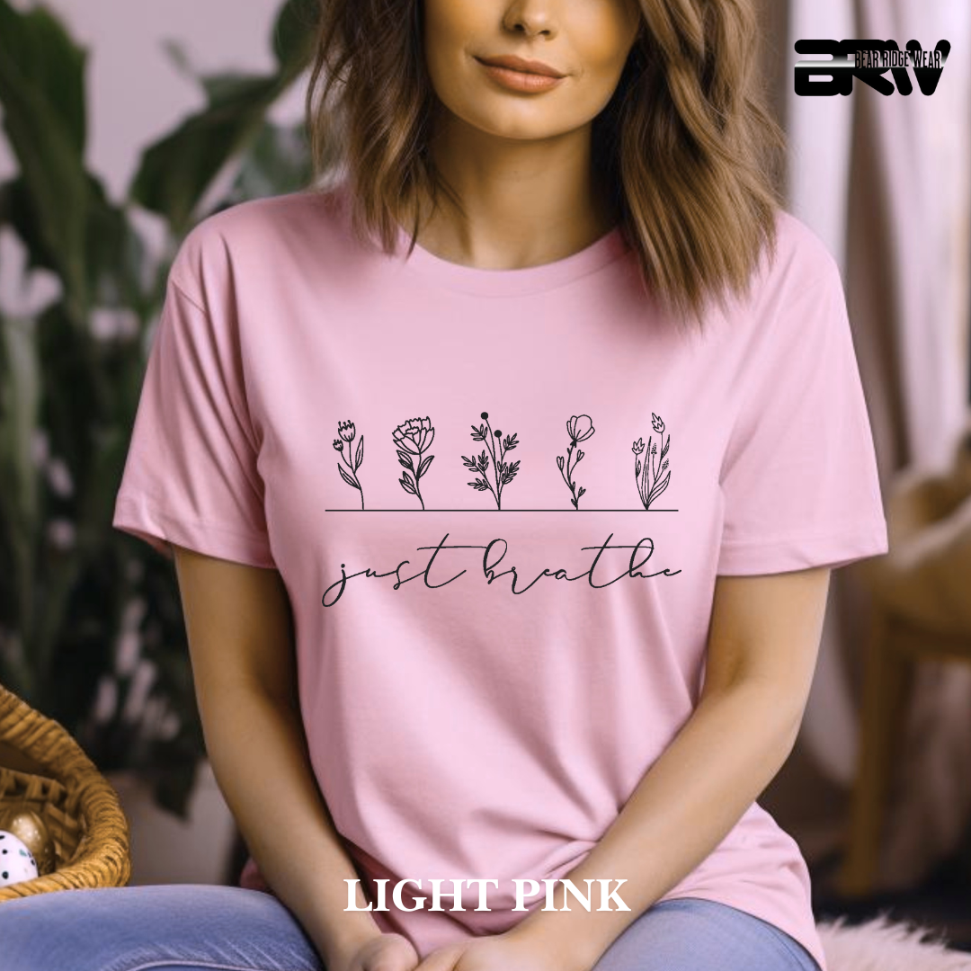 "Just Breathe" Tee