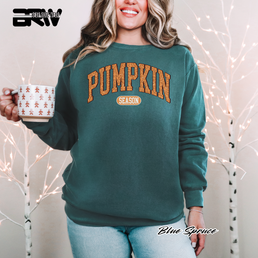 'Pumpkin Season' Fall Crewneck Sweatshirt