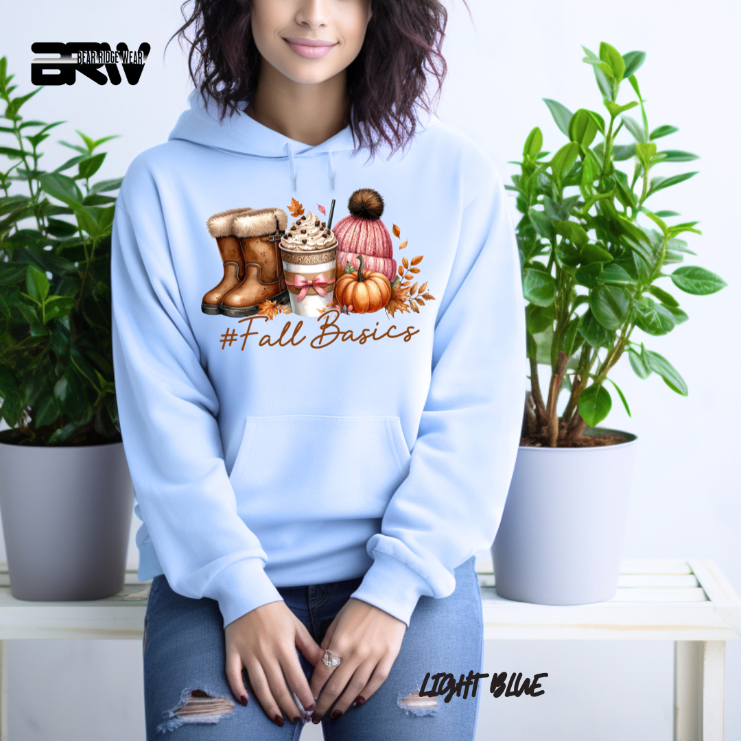 'Fall Basics' Fall Hoodie