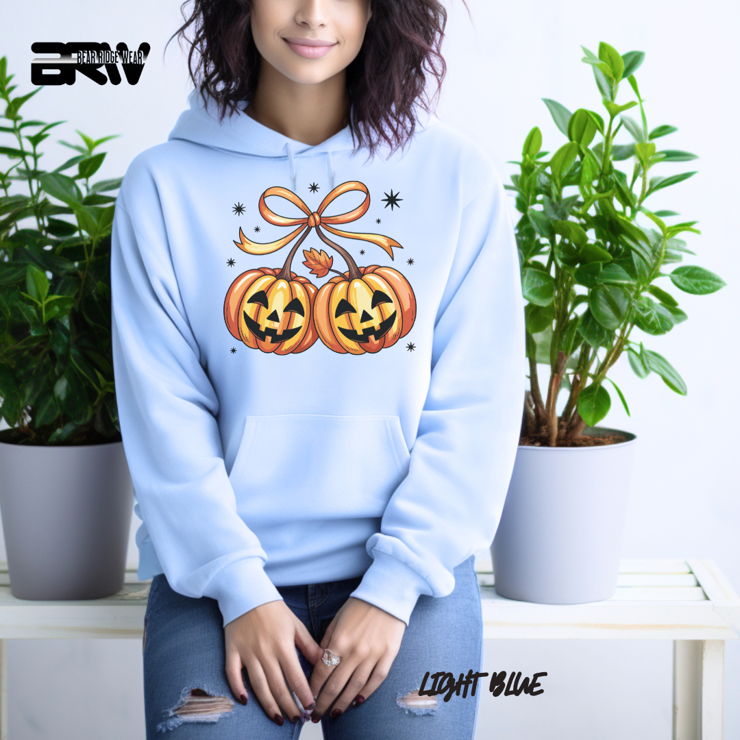 'Pumpkin Cherries' Fall Hoodie