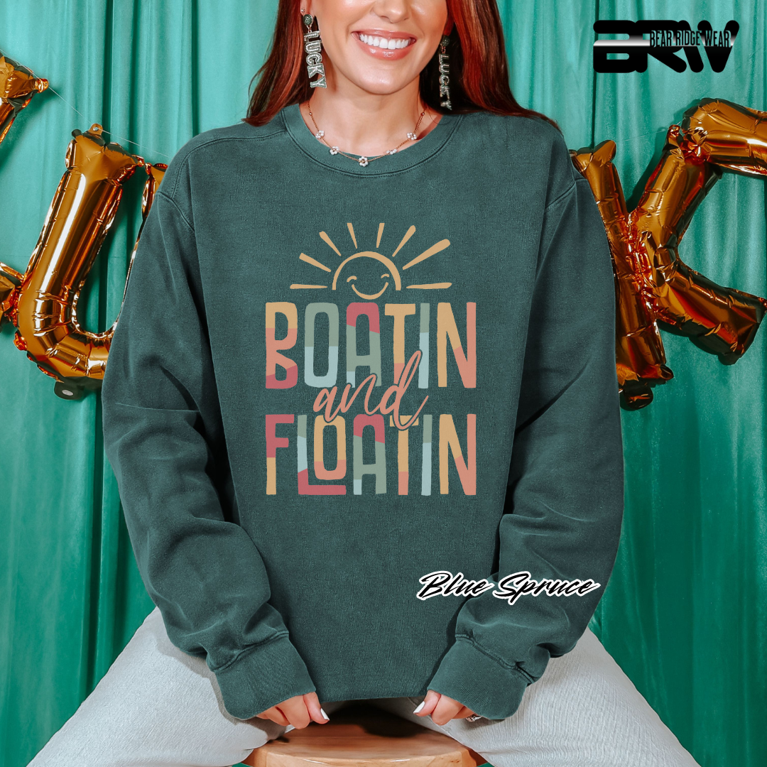 'Boat in, Float in' Crewneck Sweatshirt