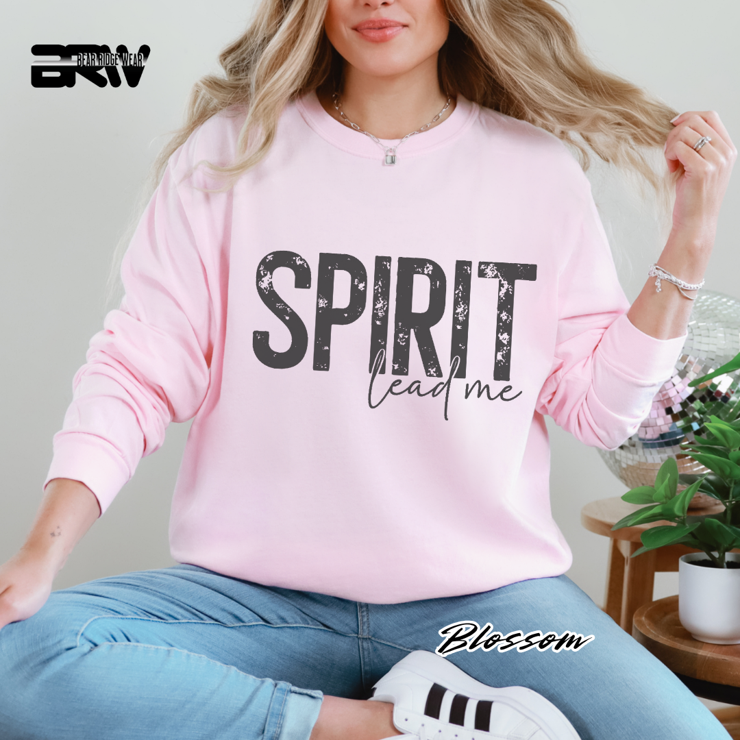 'Spirit Lead Me' Long-Sleeve Faith Tee