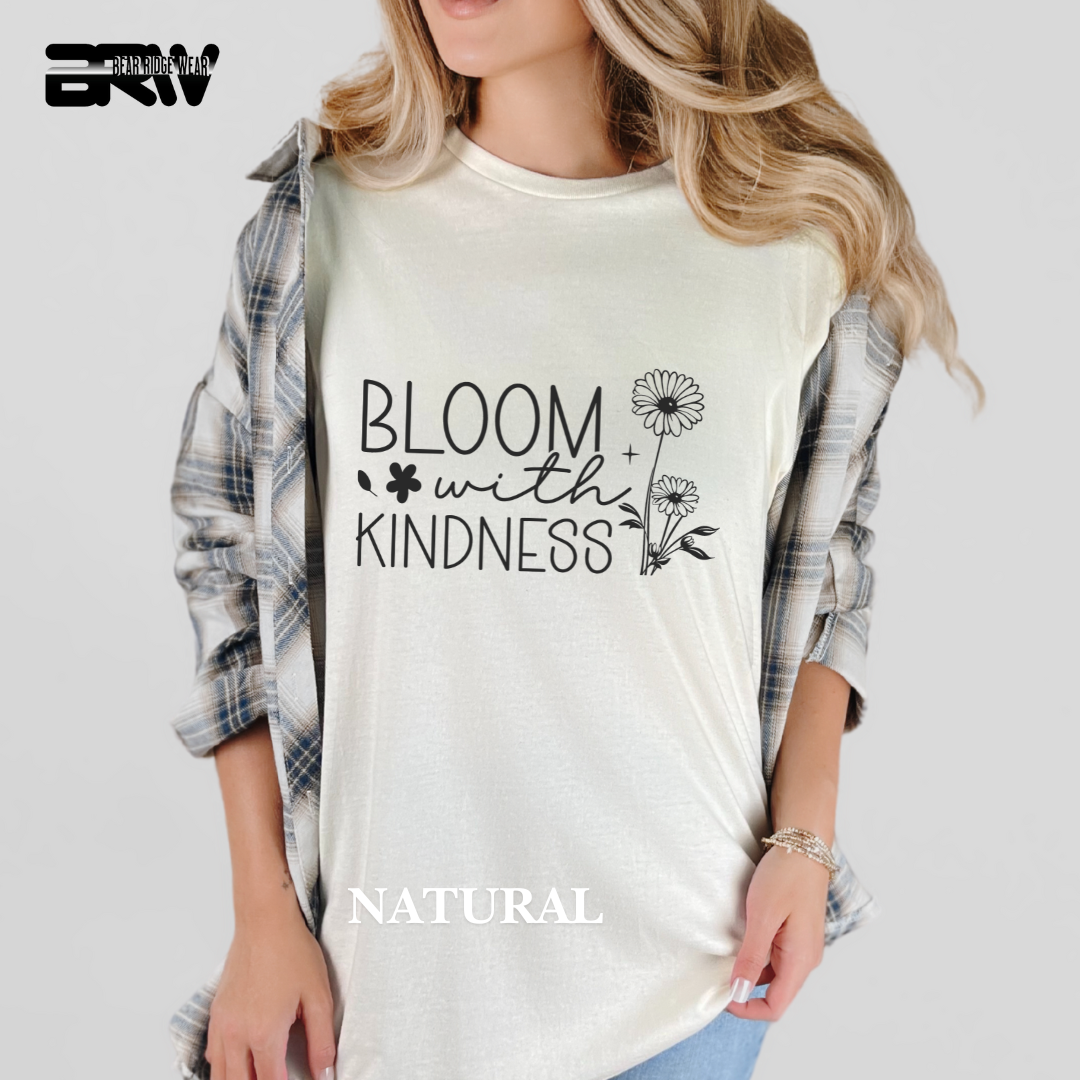'Bloom with Kindness' Tee