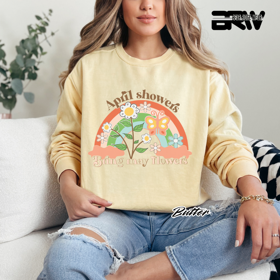 'April Shower' Crewneck Sweatshirt