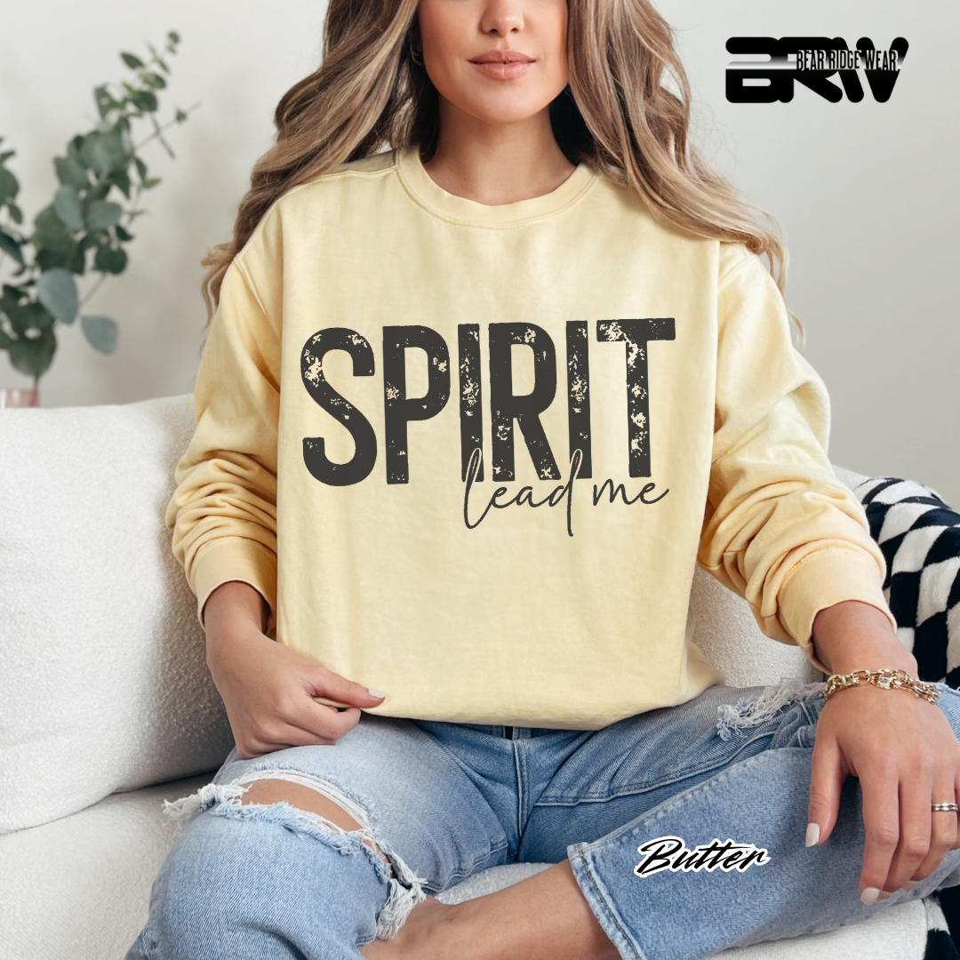 'Spirit Lead Me' Faith Crewneck Sweatshirt