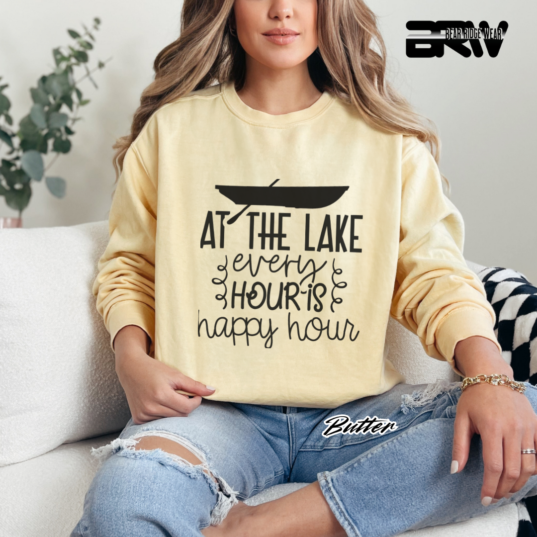'At The Lake' Crewneck Sweatshirt