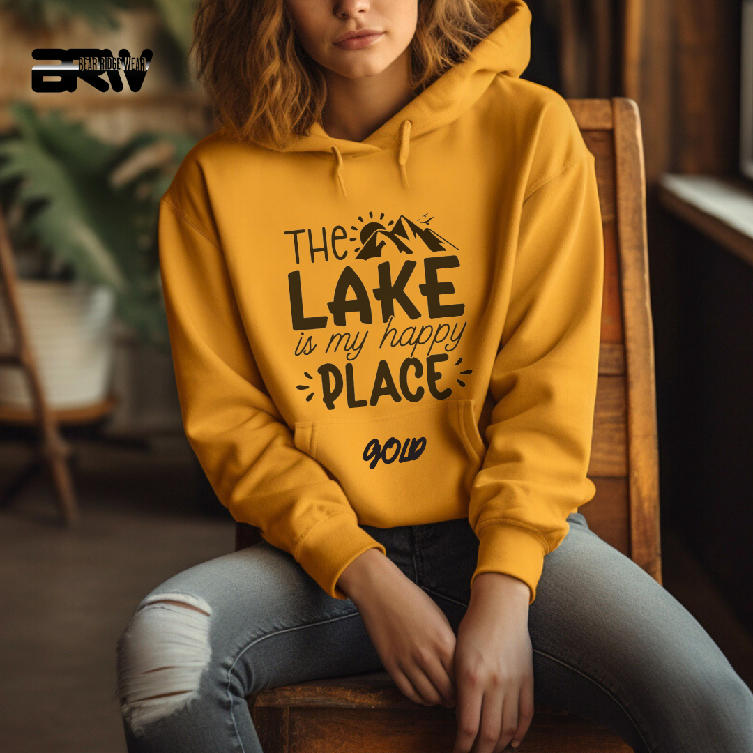 'The Lake is my happy place' Hoodie