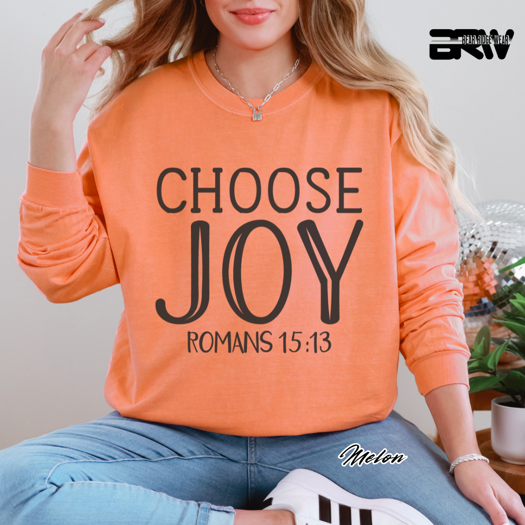 'Choose Joy' Long-Sleeve Tee